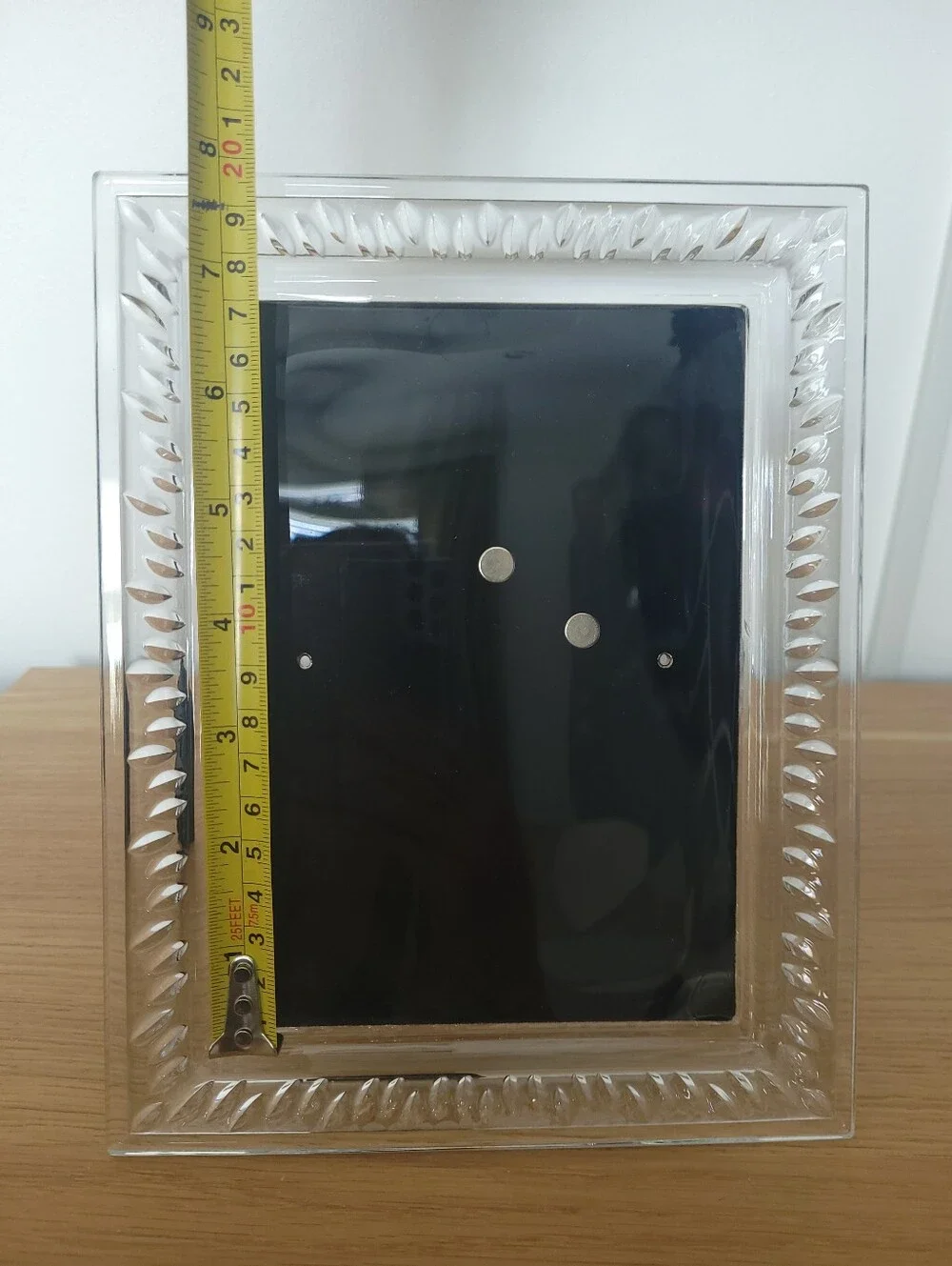 Waterford by VERA WANG 5x7 Duchess Crystal Glass Photo Frame